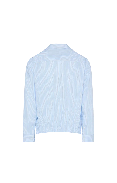 Striped Cotton Shirt — снимка 2