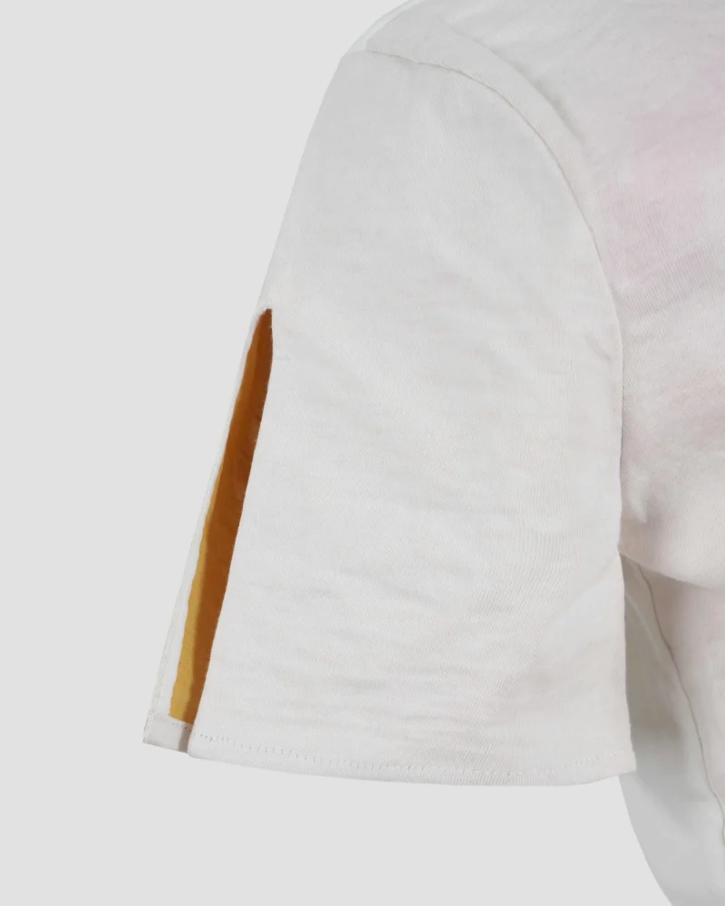 Lost Souvenir-Print Crushed Cotton T-Shirt — снимка 3