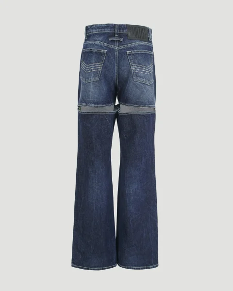 The Blue Cut-Out Jeans — снимка 2
