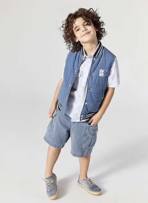 Бермуди 'Cargo' Brunello Cucinelli Kids 8-10 — снимка 3