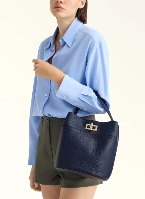 Чанта 'Bucket' Furla Amelia Ink Blue