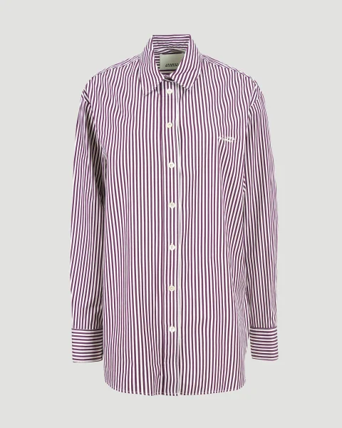 Fabriza Shirt in Burgundy