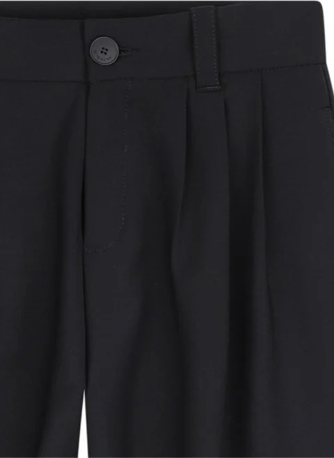 Панталон с басти от вълна Givenchy Kids — снимка 2