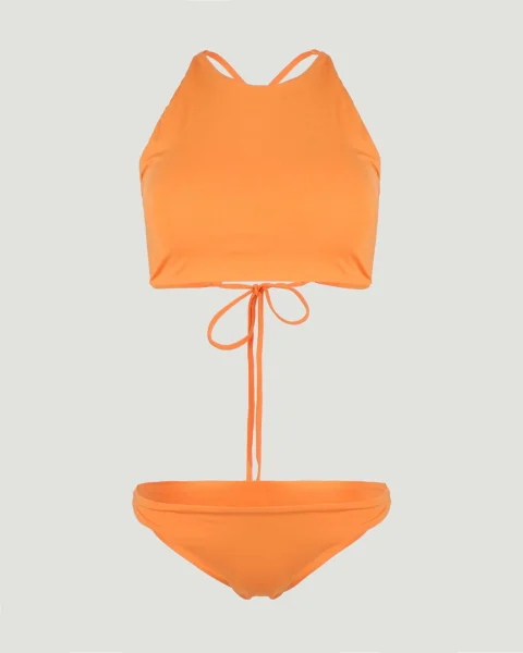 Amura Two-Piece Swimsuit in Orange