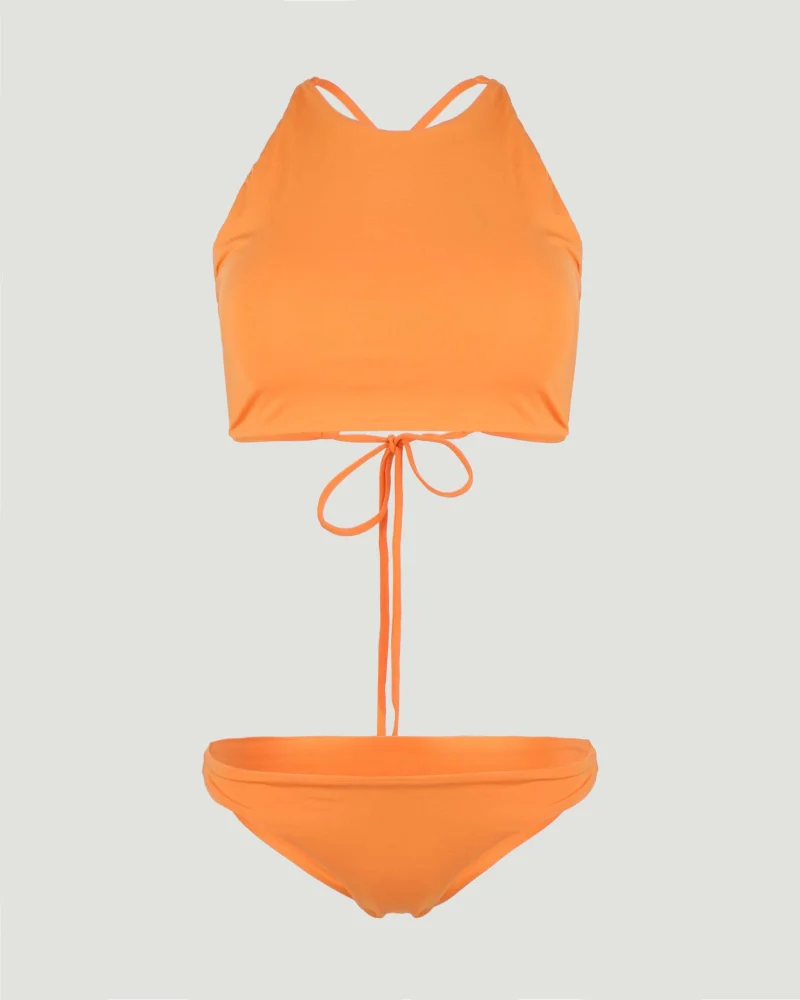 Amura Two-Piece Swimsuit in Orange