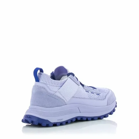 Дамски Сникърс CLARKS – 26172716 ATLTREK KNIT WP LILAC — снимка 2