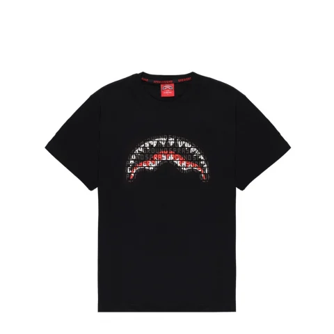 Мъжка черна тениска SPRAYGROUND