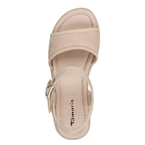 Дамски Равни Сандали TAMARIS – 1-28216-46-418 IVORY — снимка 5