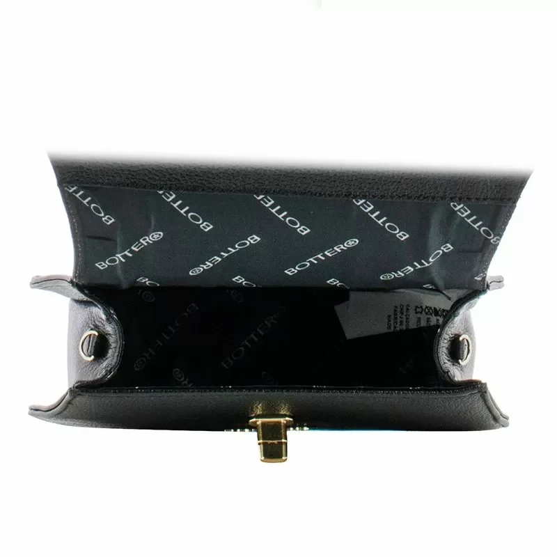 Класически Чанти BOTTERO – 7700016 PRETO/OURO — снимка 5