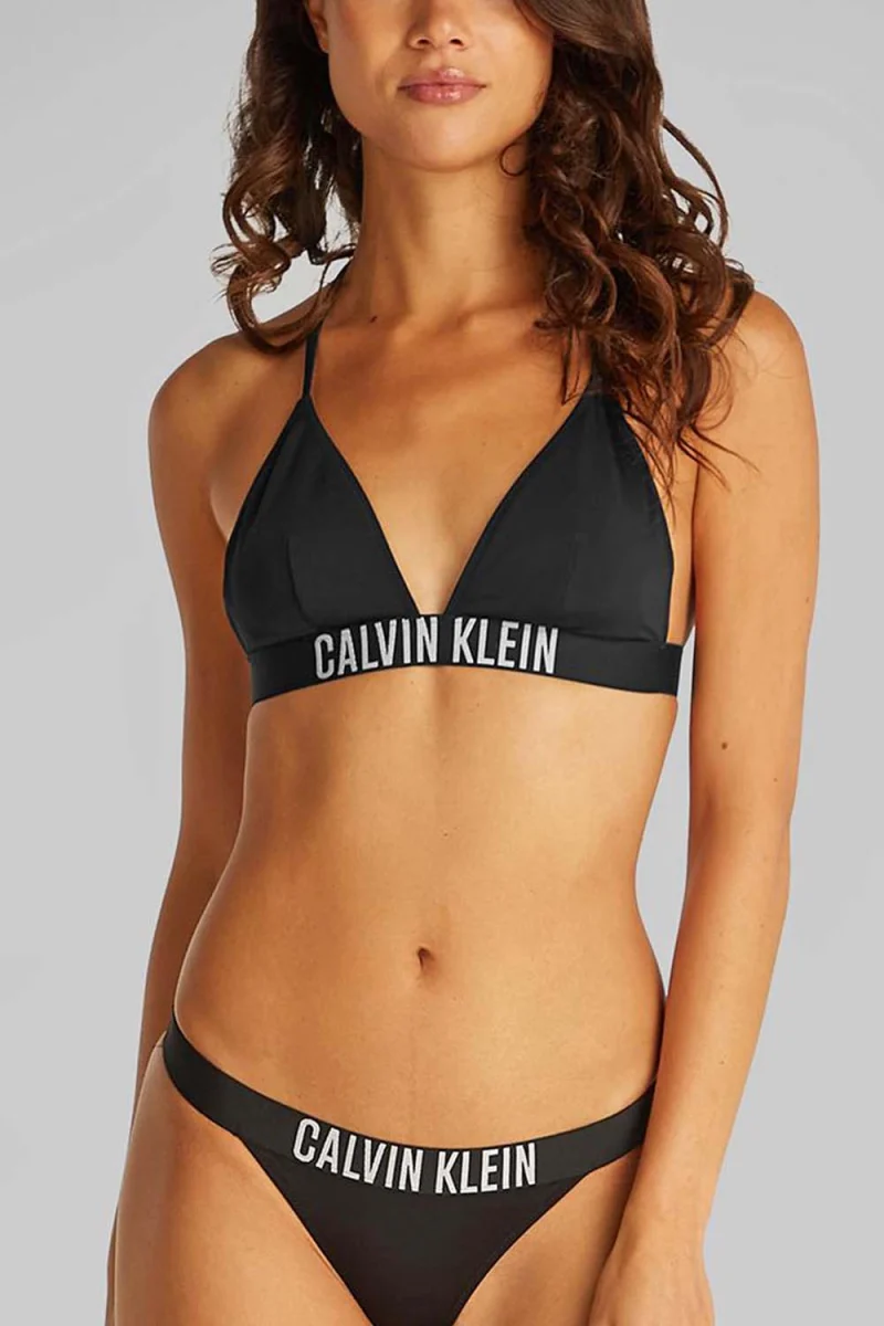 Bikini Top Triangle-Rp KW0KW02854 BEH pvh black — снимка 2