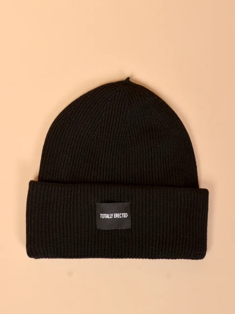 ЧЕРНА ШАПКА ОТ МОХЕР Woolen beanie black