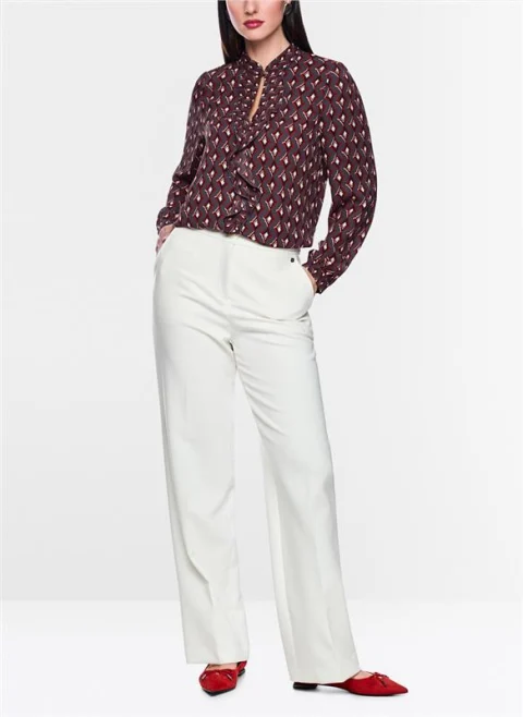 Блуза с цялостен принт Marc Cain Collections — снимка 10