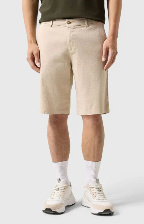 Бежови къси чино панталони COLE-G6