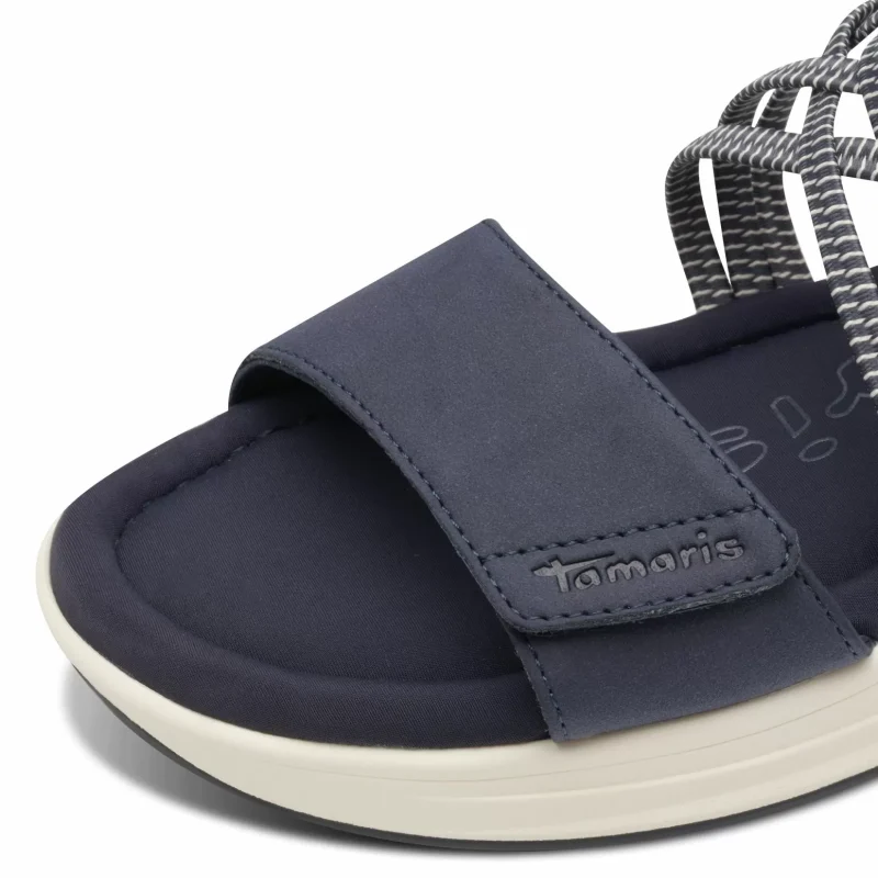 Дамски Сандали Комфорт TAMARIS – 1-28223-44-805 NAVY — снимка 4