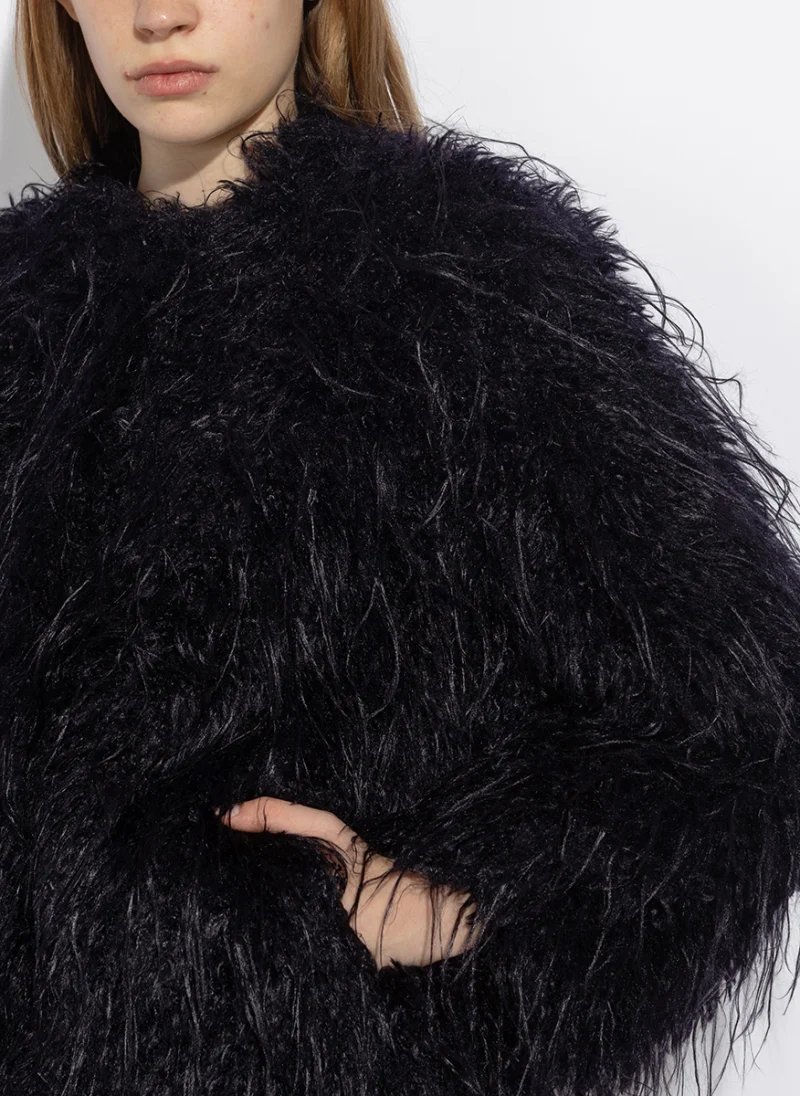 Късо палто 'Faux fur' forte_forte — снимка 6
