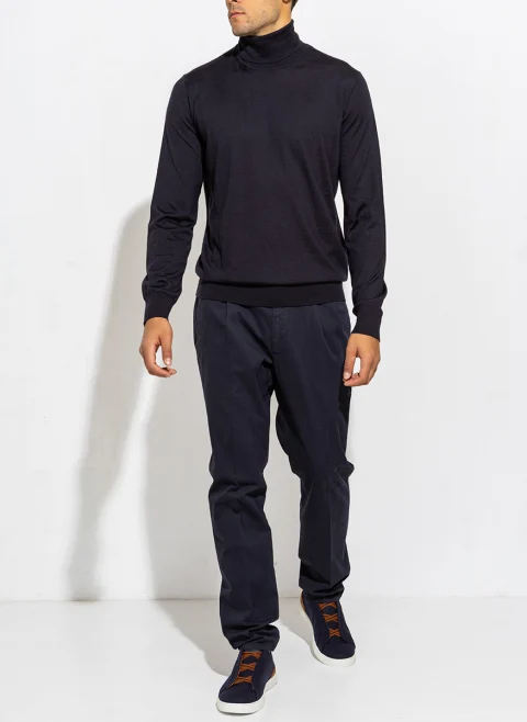 Панталон с кашмир Brioni — снимка 5