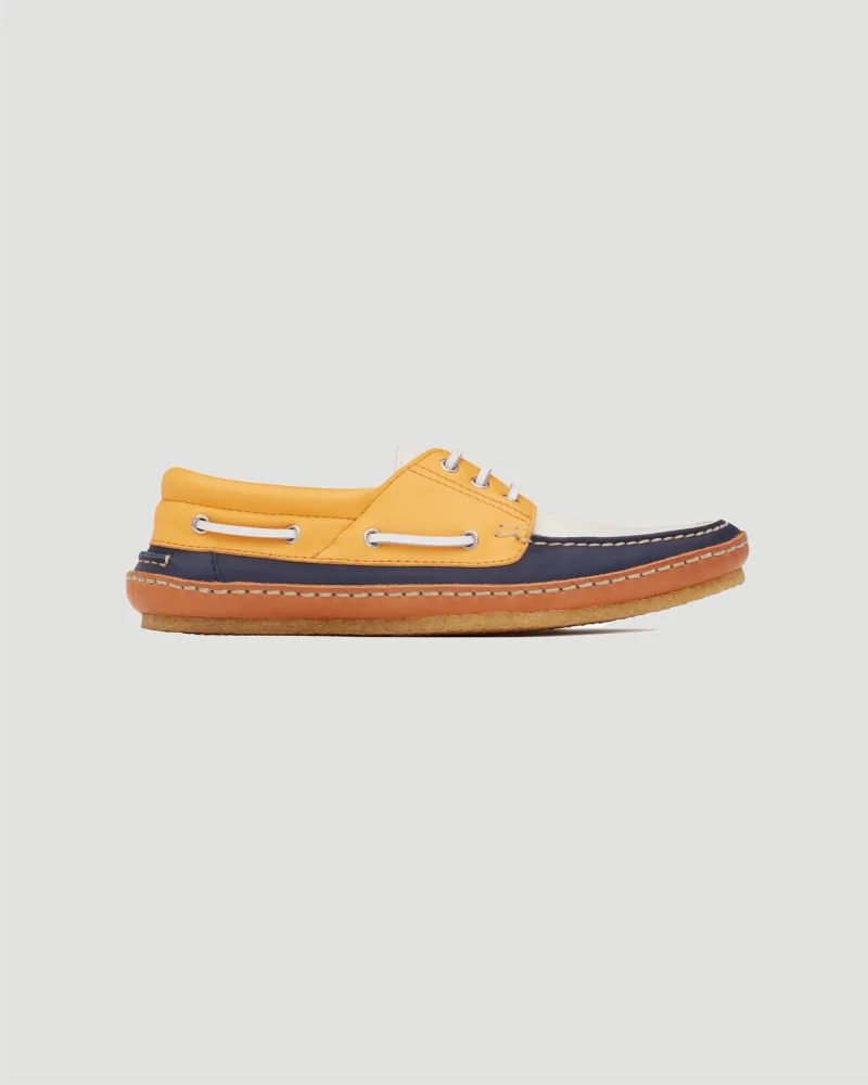 Ashe Boat Shoes in Smooth Leather