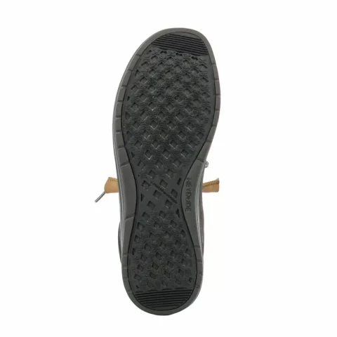 Мъжки Ежедневни HEY DUDE – 40175-001 WALLY GRIP CRAFT BLACK — снимка 3
