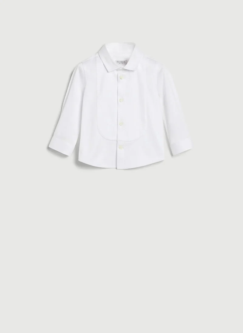 Класическа риза Brunello Cucinelli Kids 9-18M