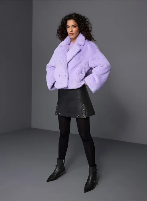Късо палто 'Faux fur' Marc Cain Collections — снимка 6