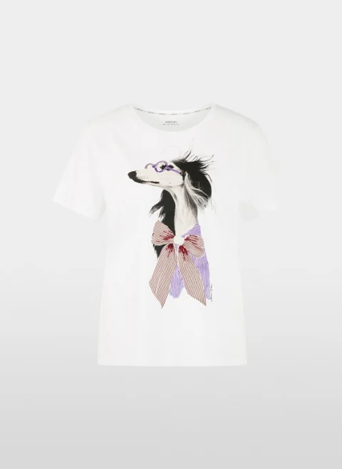 Тишърт с мъниста 'Dog' Marc Cain Collections — снимка 7