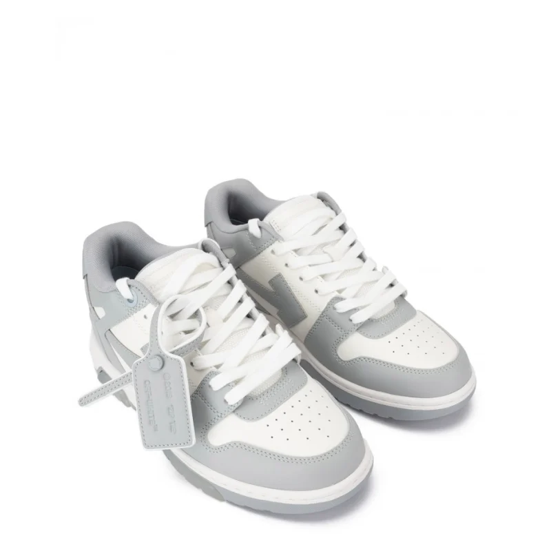 Мъжки сиви сникърси Out Of Office OFF-WHITE — снимка 7