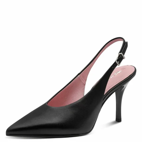 Токчета TAMARIS – 1-29642-46-003 BLACK LEATHER — снимка 3