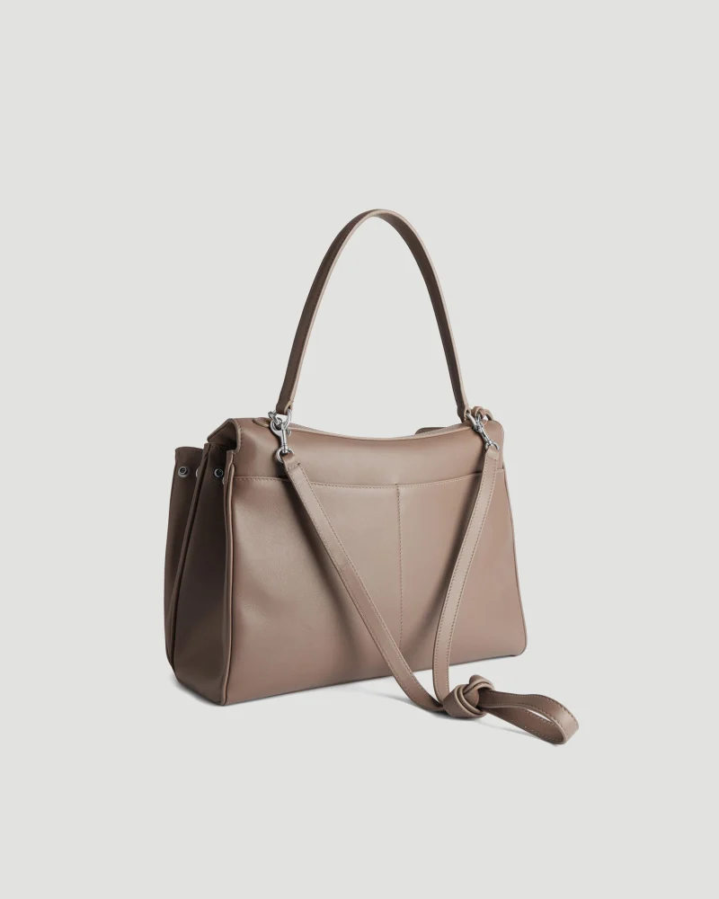 Rodeo Handbag Medium in Taupe — снимка 4