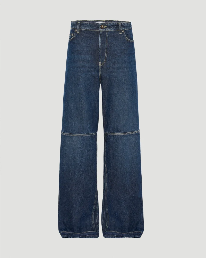 The Blue Cut-Out Jeans