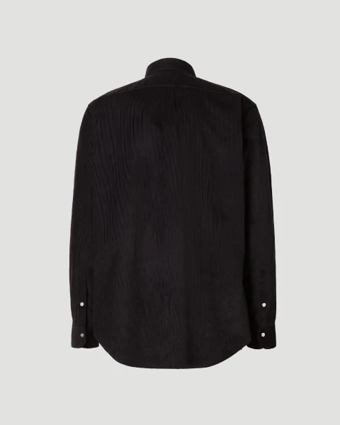 Black Needlecord Shirt — снимка 3