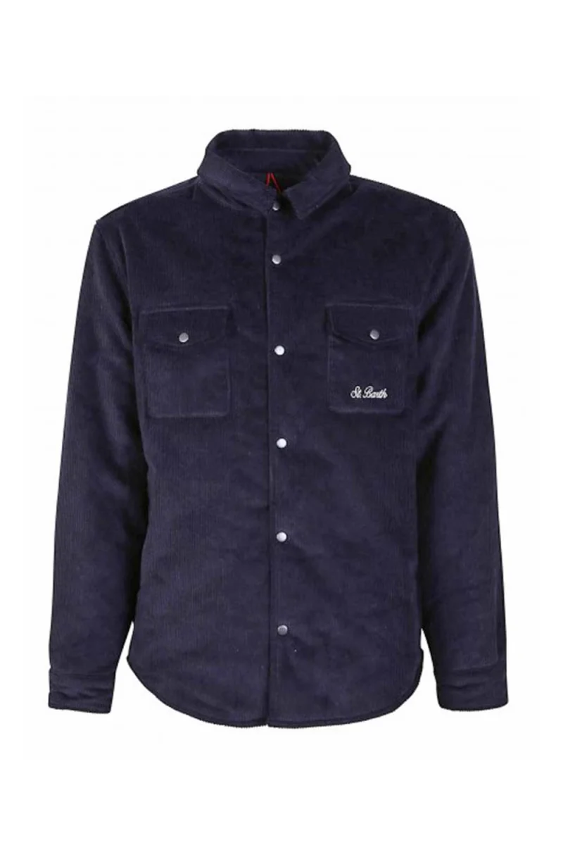 Overshirt Chalet Double Face Overshirt CHA0001-00466E corduroy 61 blue navy