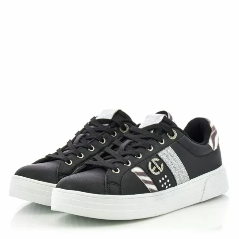 Дамски Сникърс ENRICO COVERI – ECW224224/02 -BLACK — снимка 3