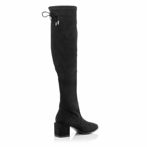 Чизми QUEEN HELENA – ZM9217-BLACK — снимка 2