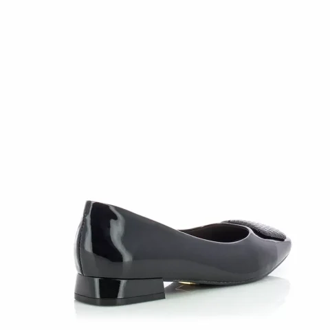 Балерини DONNA ITALIANA – 11699-605-720 LANCASTER BLACK — снимка 2