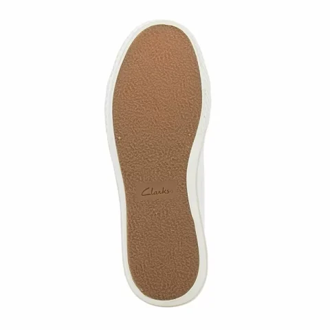 Дамски Гуменки CLARKS – 26169935 ROXBY LACE OFF WHITE — снимка 4