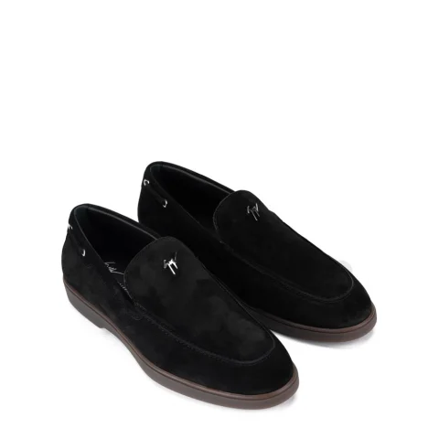 Мъжки черни мокасини Berth Giuseppe Zanotti — снимка 8