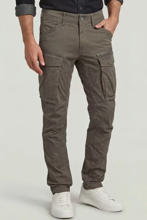 Панталон Rovic Zip 3D Regular Tapered D02190-5126-1260 gs grey — снимка 2