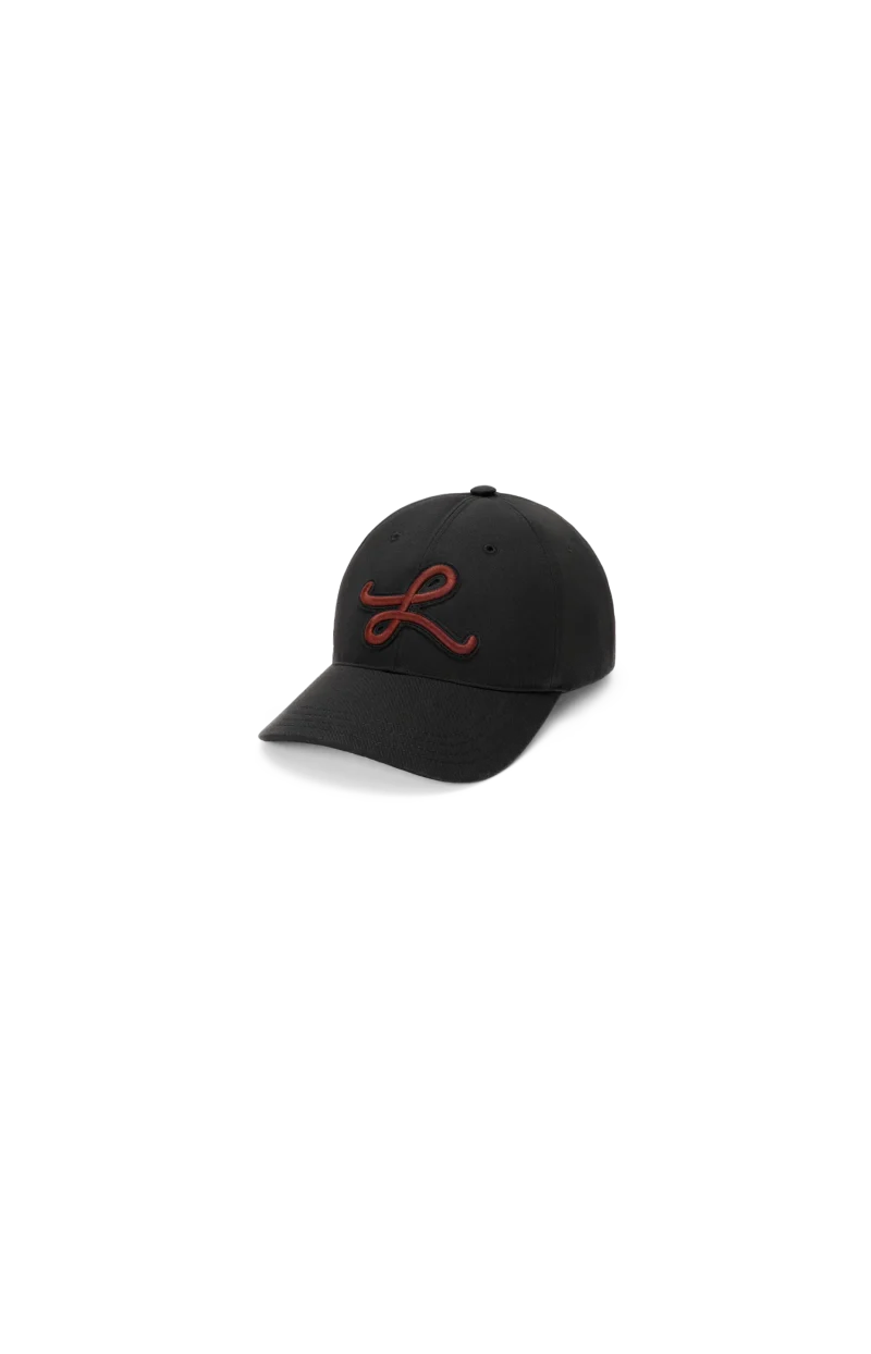 L Patch Cap in Cotton