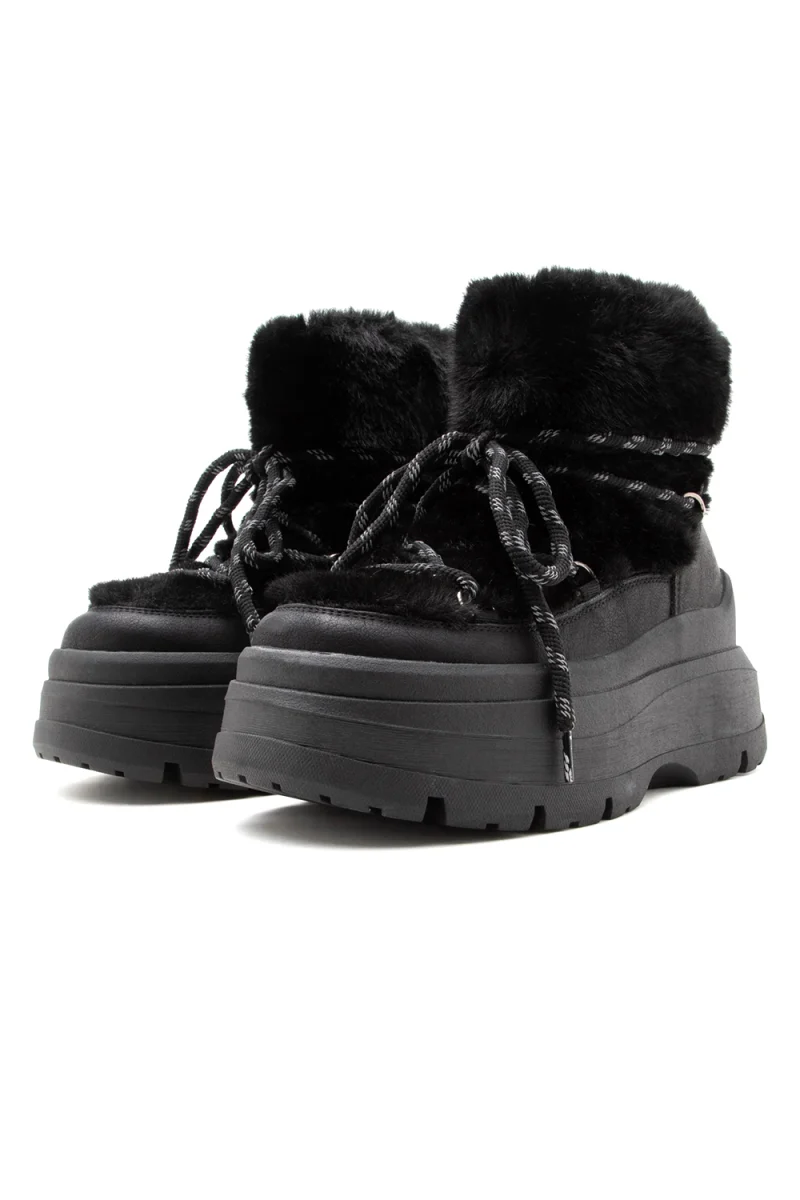 Боти Olympia Fur BUFPD00018482 black — снимка 2