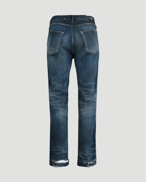 Jeans with Worn-Out Effect — снимка 2