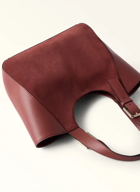Чанта Furla Dora Toni Marsala — снимка 4