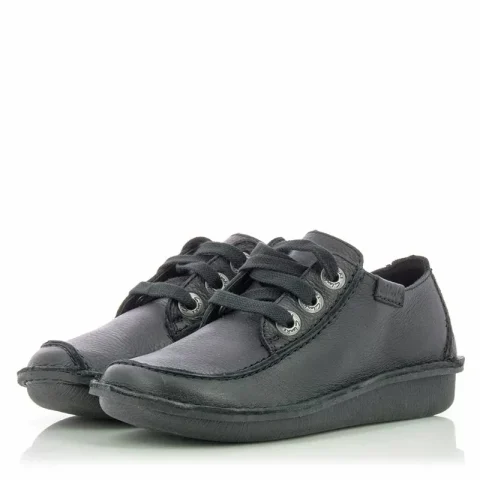 Дамски Ежедневни CLARKS – 20306639 FUNNY DREAM BLACK — снимка 3
