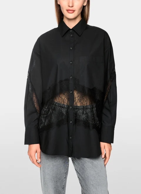 Риза с дантела Marc Cain Sports — снимка 4