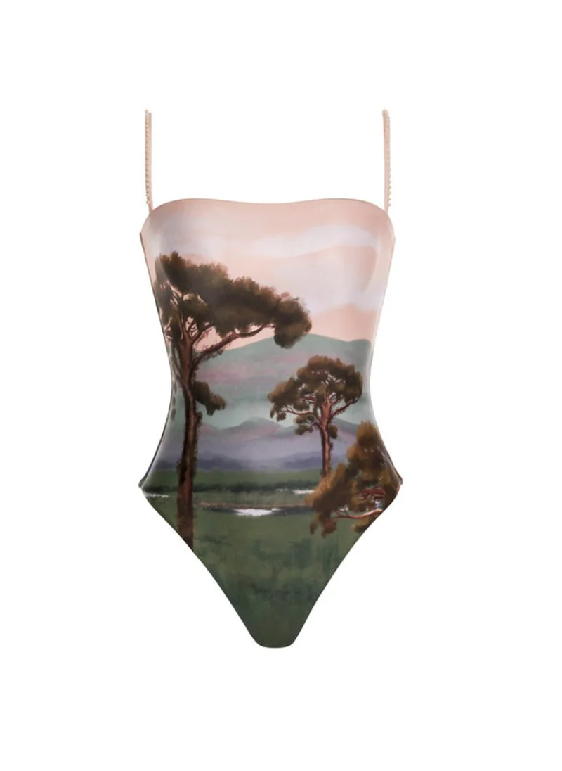 Цял бански 'Durazno Paraiso' Agua Bendita — снимка 5