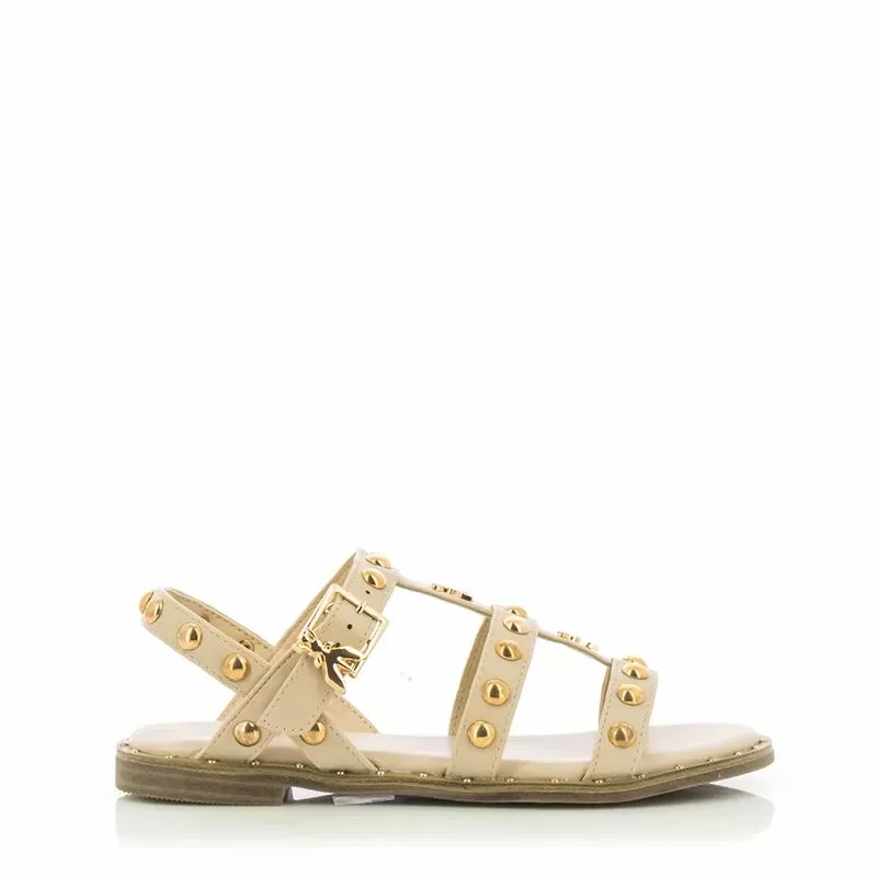 Сандали Момичета PATRIZIA PEPE – PPJ242.02 OFF WHITE/PLATINO