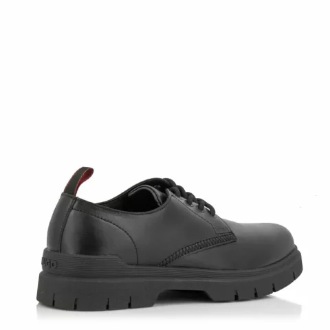 Мъжки Ежедневни HUGO – 50528861 RYAN DERB PLLT BLACK — снимка 2