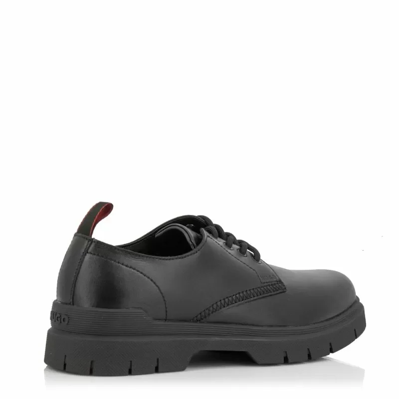 Мъжки Ежедневни HUGO – 50528861 RYAN DERB PLLT BLACK — снимка 2