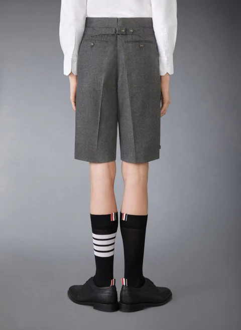 Къс панталон с централен фабричен ръб Thom Browne — снимка 2