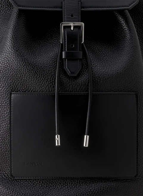 Кожена раница Lanvin — снимка 6