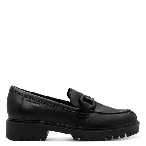 Дамски Лоуфър TAMARIS – 1-24723-43-003 BLACK LEATHER_1